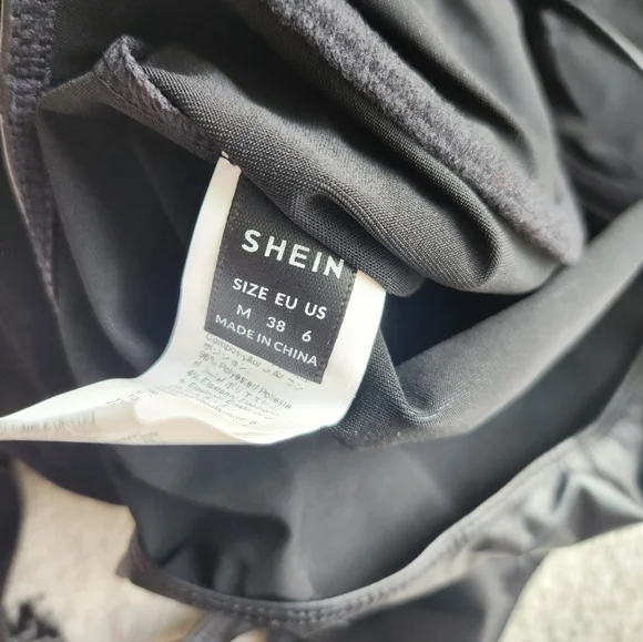 SHEIN Glossy Black Top - Picture 8 of 8